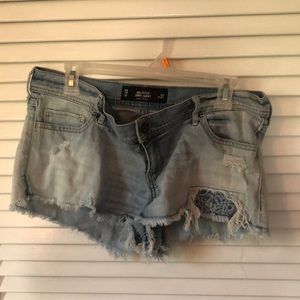 Hollister jean shorts